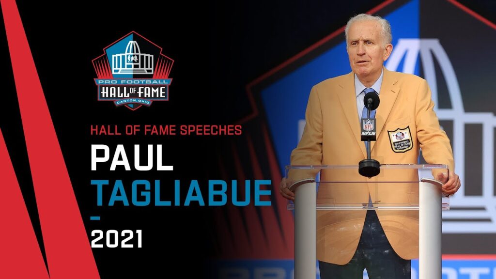 paul tagliabue full hall of fame speech 2021 pro football hall of fame nfl