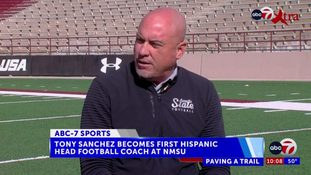 paving the way tony sanchez becomes first hispanic head football coach at nmsu