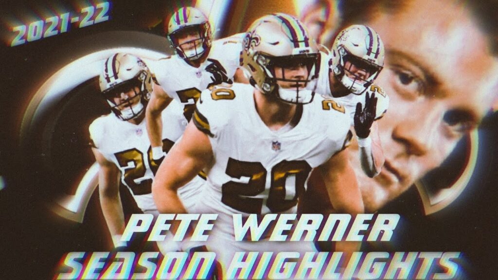 pete werner full rookie season highlights tackling machine f09f92a5saints season highlight