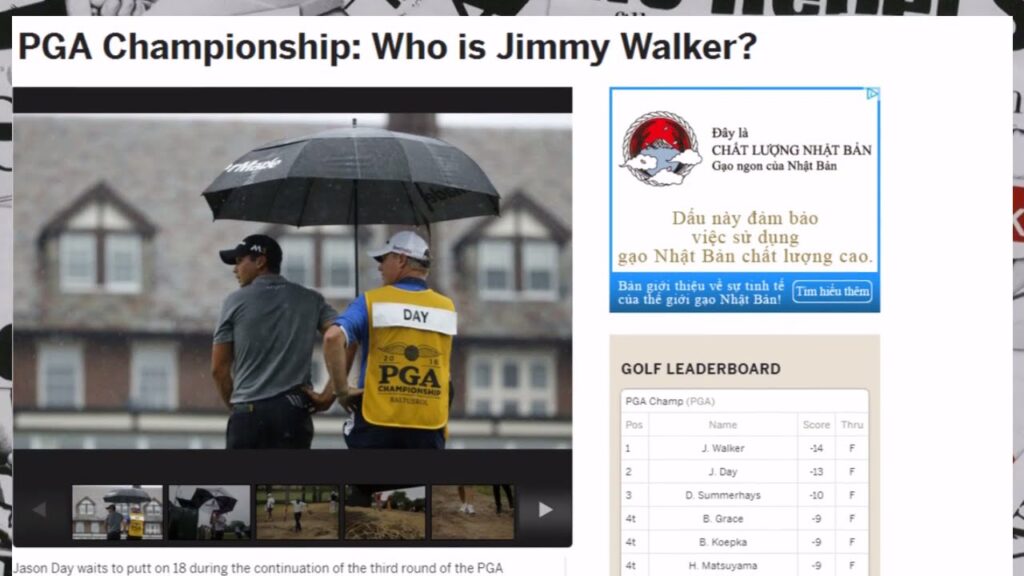 pga championship who is jimmy walker