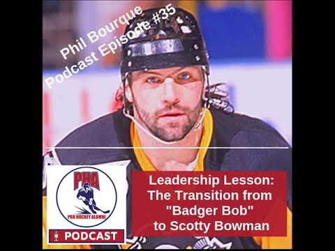 phil bourque recalls the transition from badger bob johnson to scotty bowman