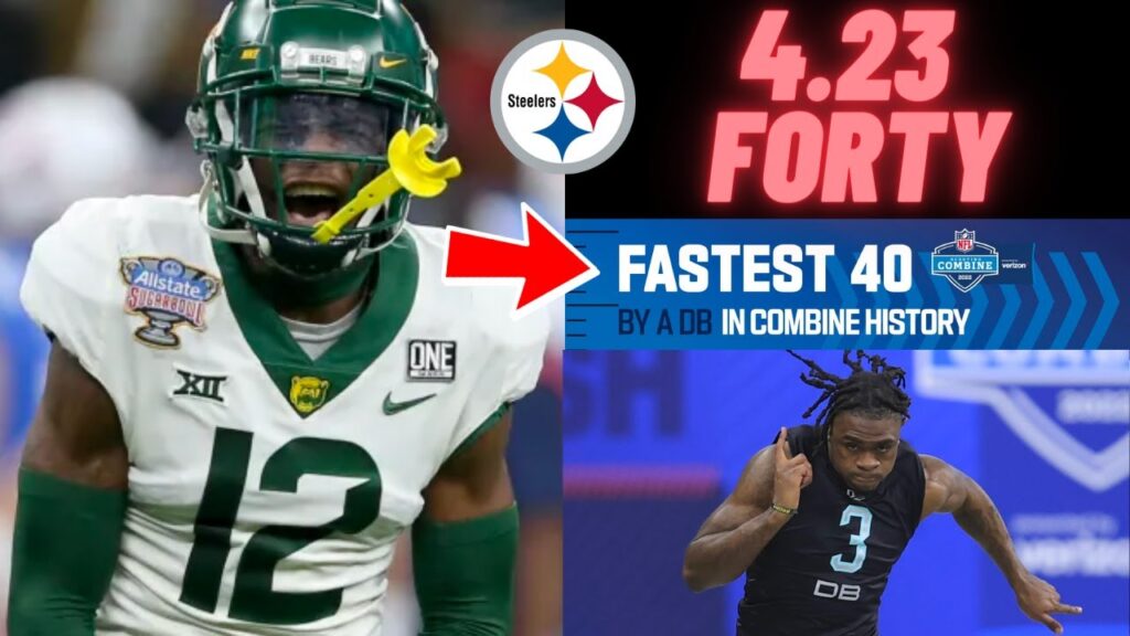 pittsburgh steelers sign the fastest cb ever in combine history kalon barnes latest news update