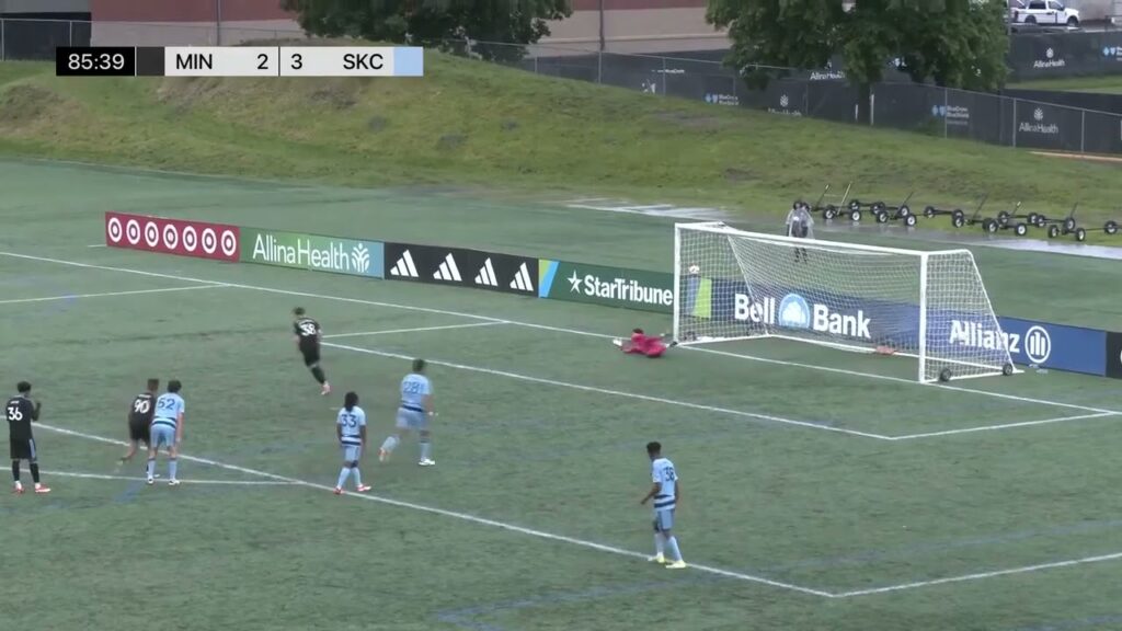 pk goal keith romanshyn mnufc2 86th minute