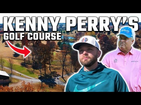 playing the home course of a pga tour legend kenny perry