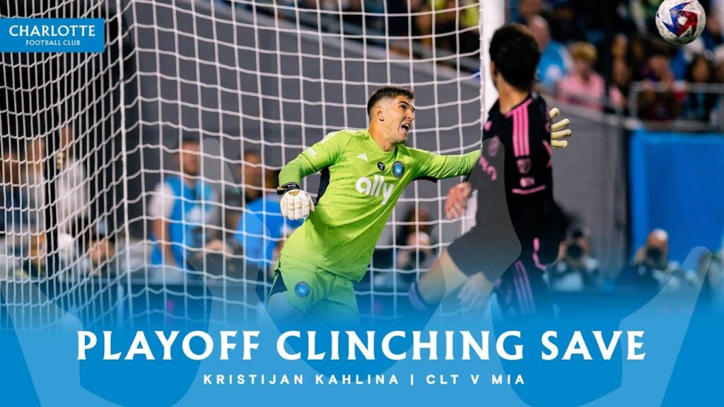 playoff clinching save by kristijan kahlina clt vs mia