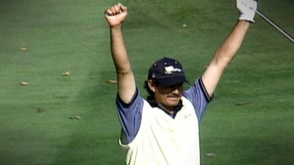 presidents cup moments carlos franco in 2000