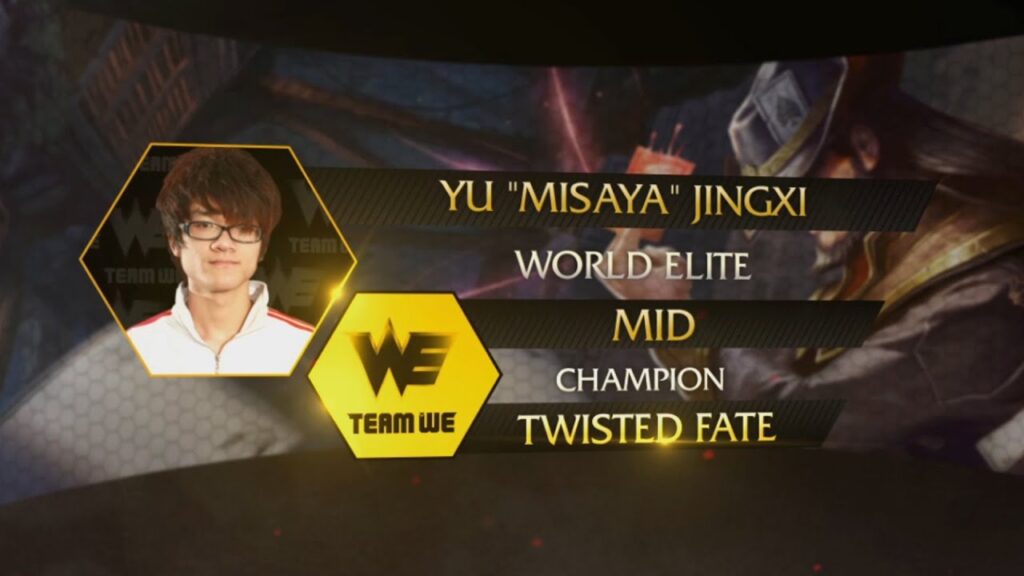 pro player pick misaya picks twisted fate