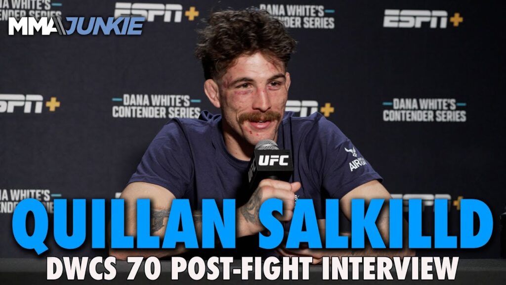 quillan salkilld enjoyed the great test fight that earnied him a ufc contract dwcs 70