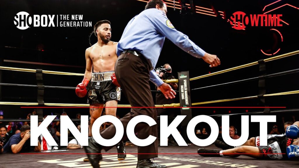 ramon cardenas claims upset with vicious 2nd round knockout shobox the new generation