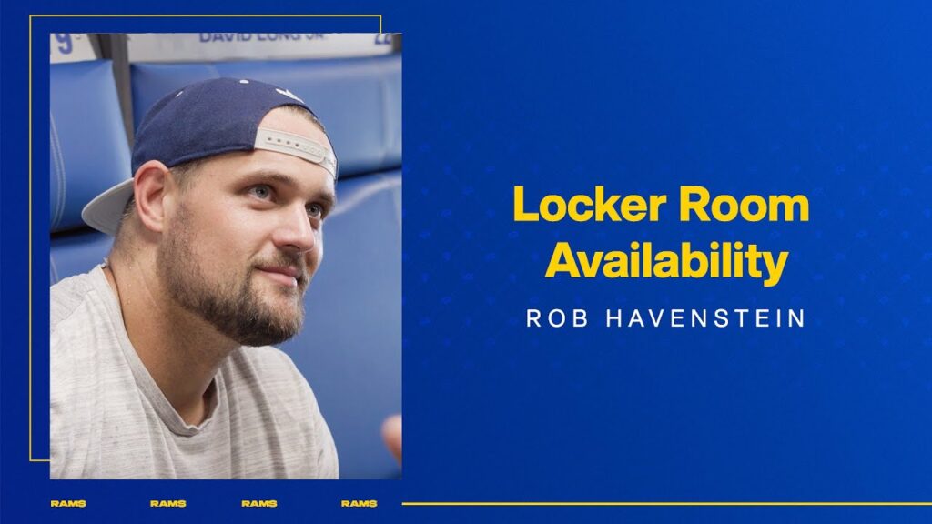 rams ot rob havenstein on being voted a team captain how he continues to learn going into year 8