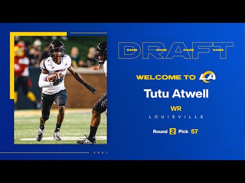 rams wr tutu atwell college highlights 2021 nfl draft