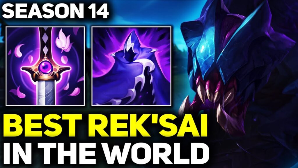 rank 1 best reksai in season 14 amazing gameplay league of legends