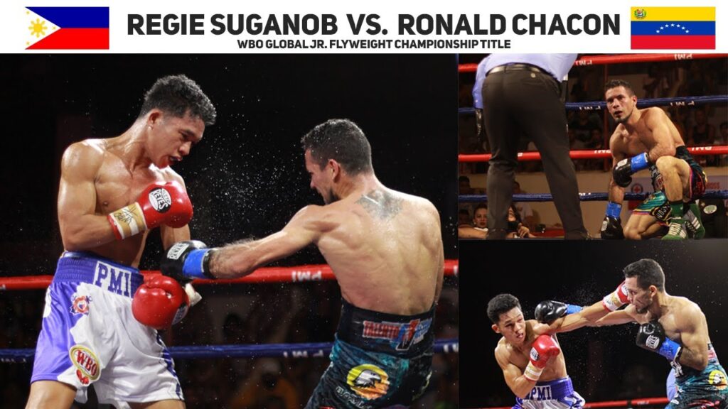 regie suganobphilippines vs ronald chaconvenezuela wbo global jr flyweight championship title