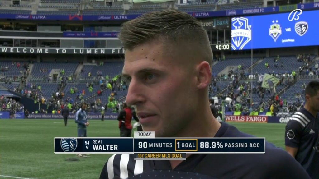 remi walter says hes very happy to have scored first career mls goal