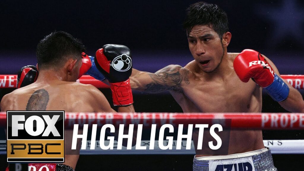 rewind eduardo ramirez stops miguel flores by 5th round tko highlights pbc on fox