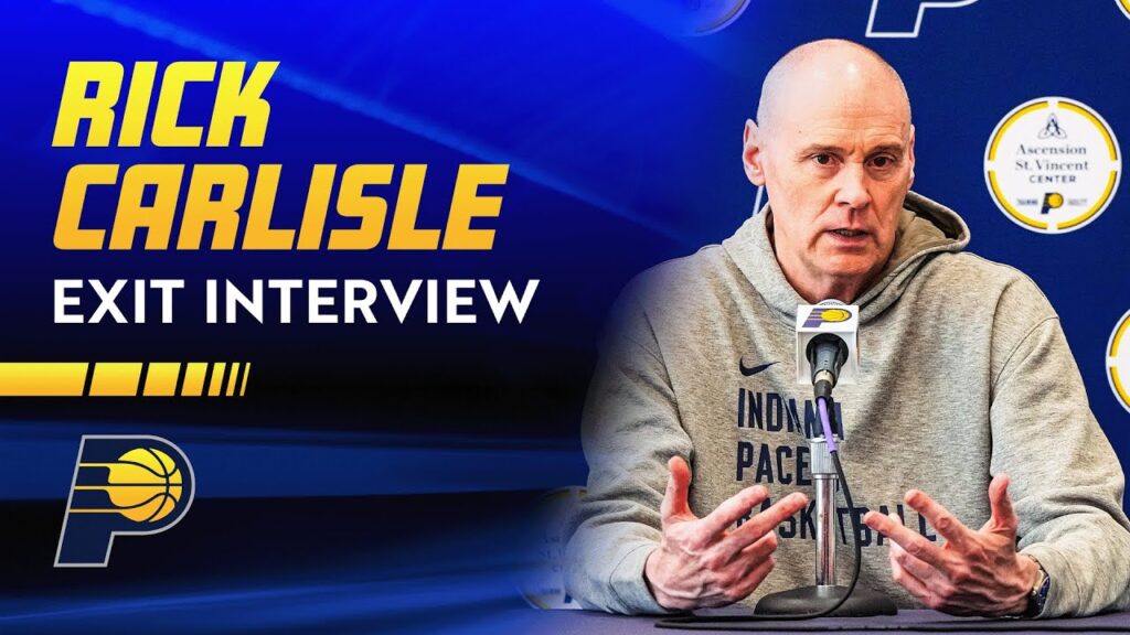 rick carlisle 2023 24 exit interview indiana pacers