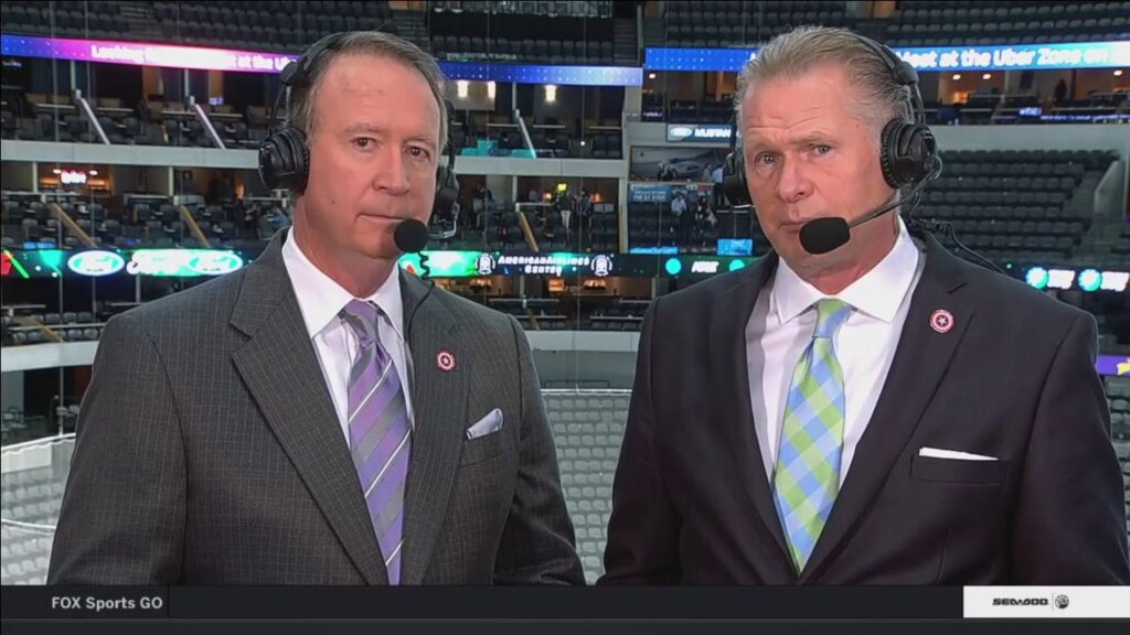 rick peckham brian engblom on j t millers impact tampa bay lightning at dallas stars 03 01 18