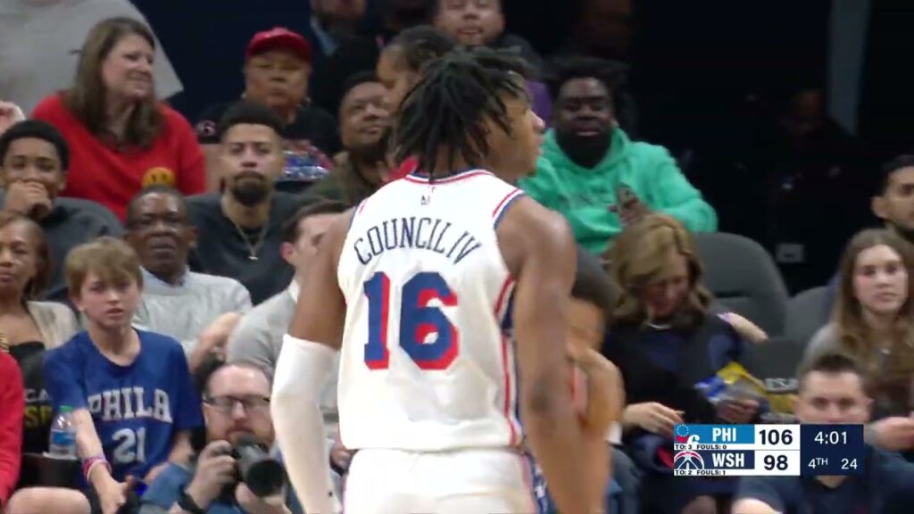 ricky council iv scoring highlights philadelphia 76ers 23 24 elite athlete