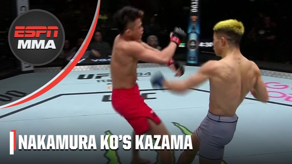 rinya nakamura knocks toshiomi kazama out cold at ufcvegas68 f09f9180 espn mma