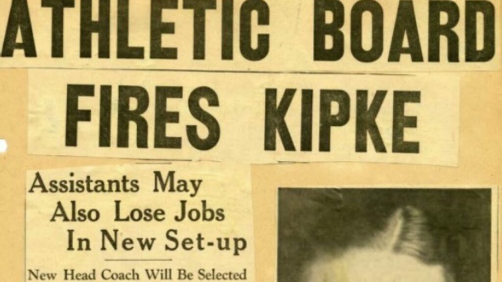 rise and fall of harry kipke 1929 1937 this week in michigan football history