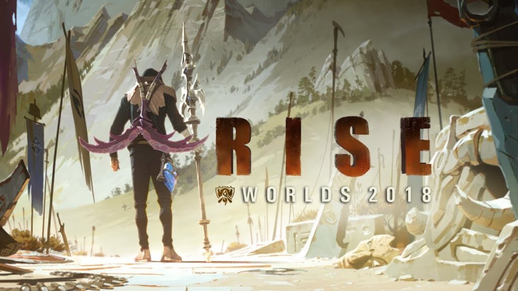 rise ft the glitch mob mako and the word alive worlds 2018 league of legends 1