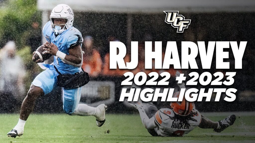 rj harvey ucf rb highlights 2022 2023