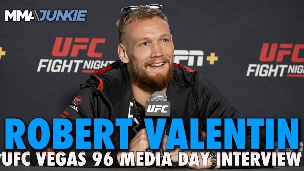 robert valentin is a man on a mission ahead of tuf 32 middleweight final ufc on espn 62