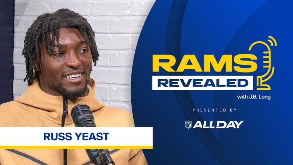 rookie s russ yeast on being college teammates with wr tutu atwell rams revealed ep 95