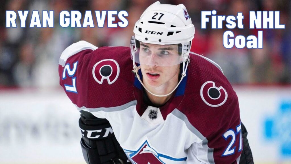 ryan graves 27 colorado avalanche first nhl goal jan 4 2019