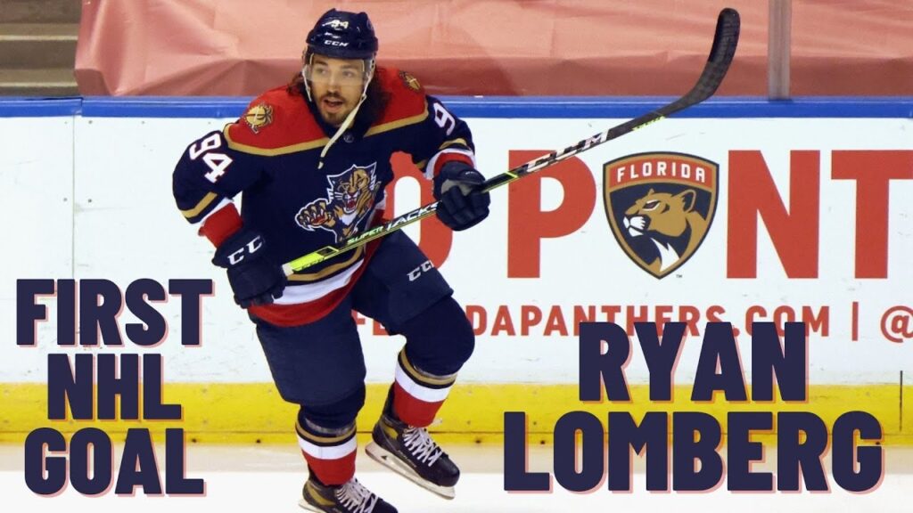 ryan lomberg 94 florida panthers first nhl goal mar 11 2021