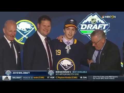 sabres draft d johnson no 31 jun 21 2019