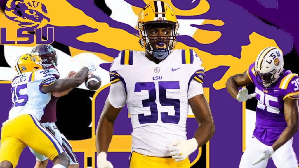 saivion jones highlights lsu highlights de sophmore 2022 through 2023 season