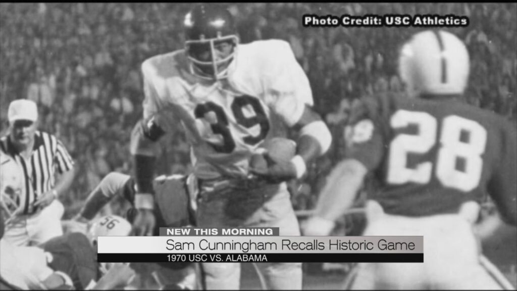 sam cunningham recalls historic game