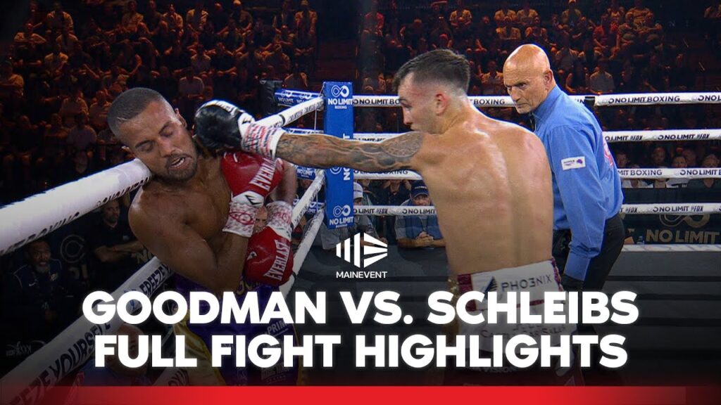 sam goodman vs mark schleibs full fight highlights e29aa1f09fa58a i main event i fox sports australia 1