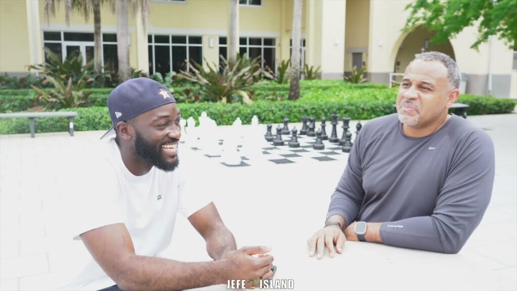 sam okauru interviews miami heat assistant coach malik allen