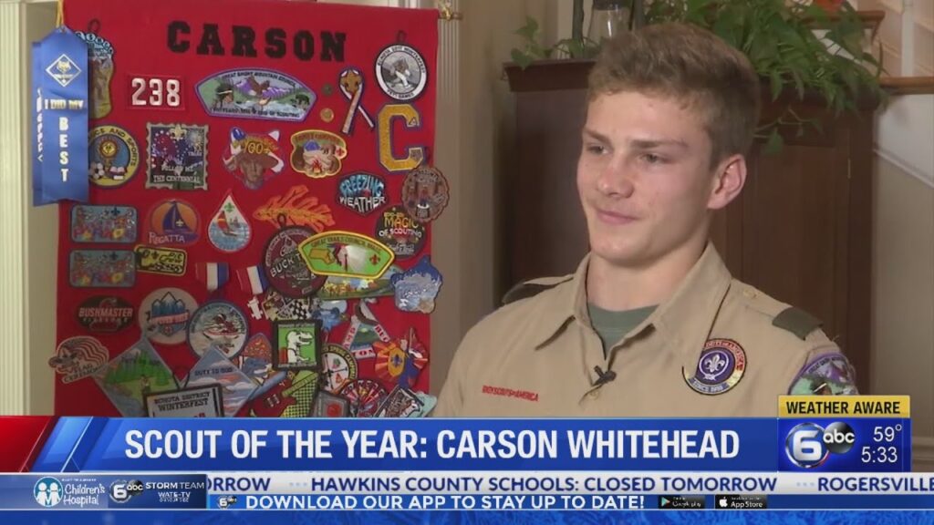 scout of the year carson whitehead