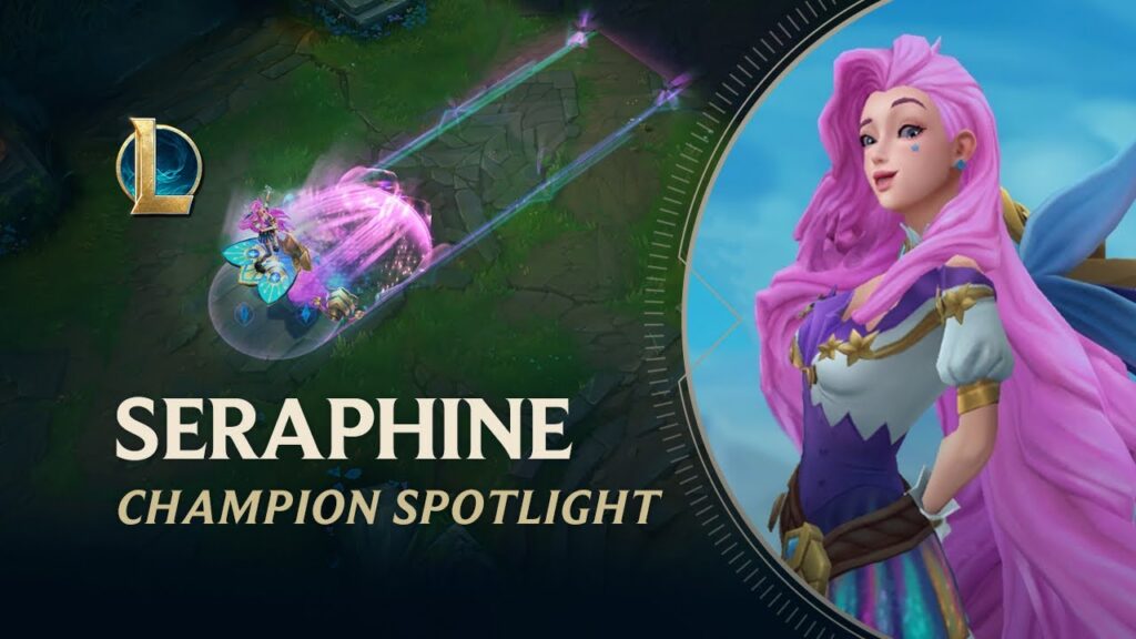 seraphine champion spotlight gameplay league of legends