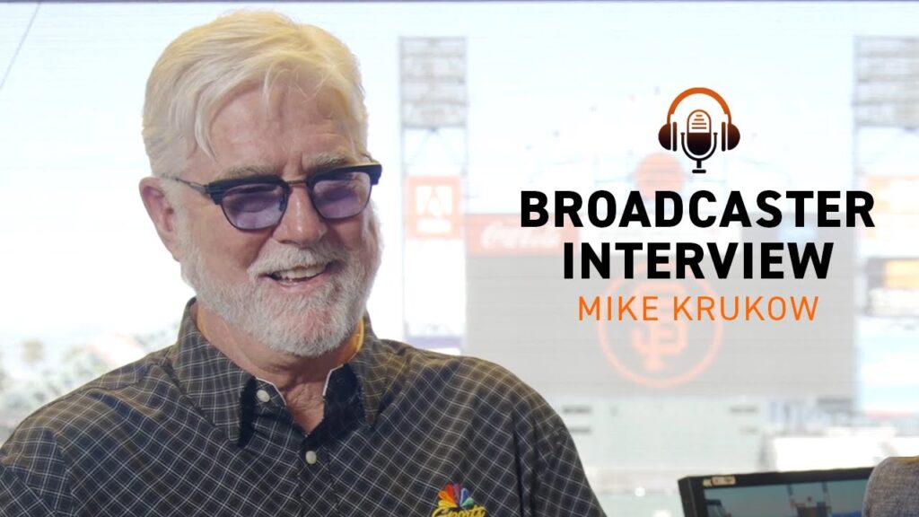 sf giants broadcaster interview mike krukow