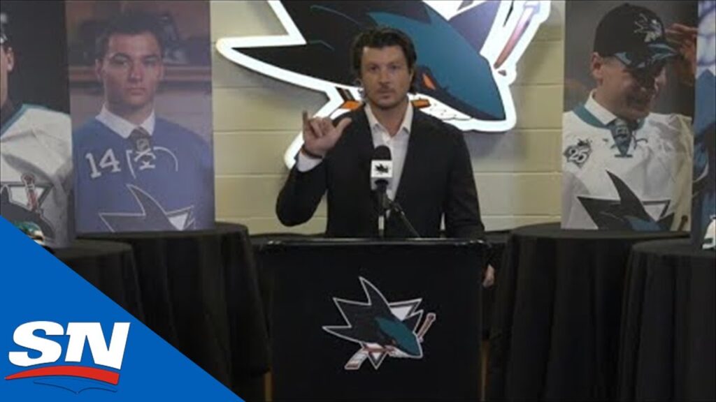 sharks doug wilson jr uses sign language to draft ozzy wiesblatt with 31st pick