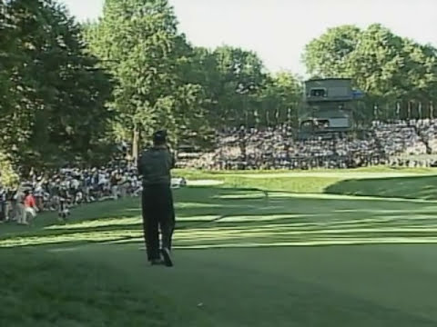 shaun micheel wins the 2003 pga championship at oak hill country club