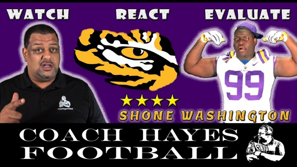 shone washington highlights he is committed to lsu geauxtigers wre