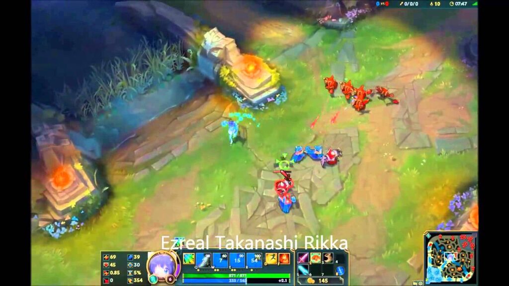 skin ezreal takanashi rikka league of legends skins review