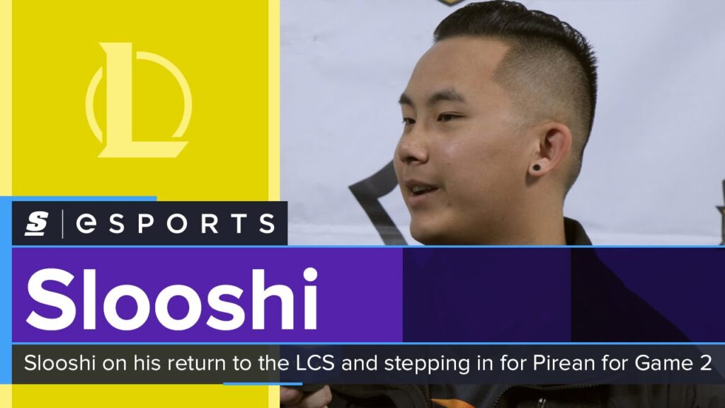 slooshi on his return to the lcs and stepping in for pirean in game 2