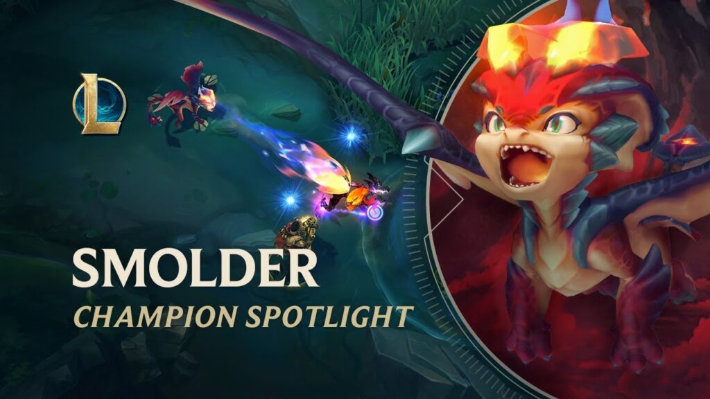 smolder champion spotlight gameplay league of legends