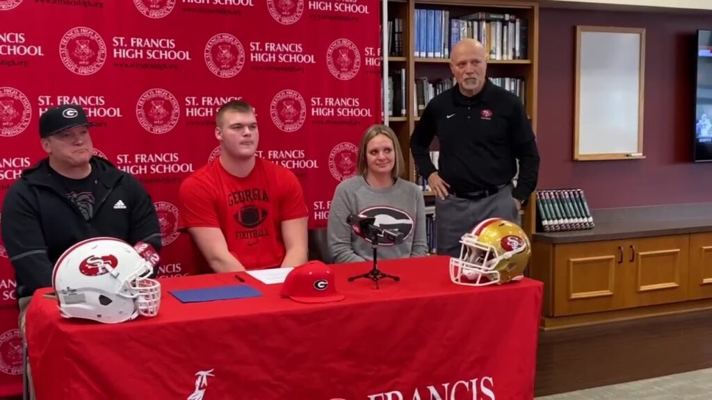 st francis marcus harrison talks about playing at georgia