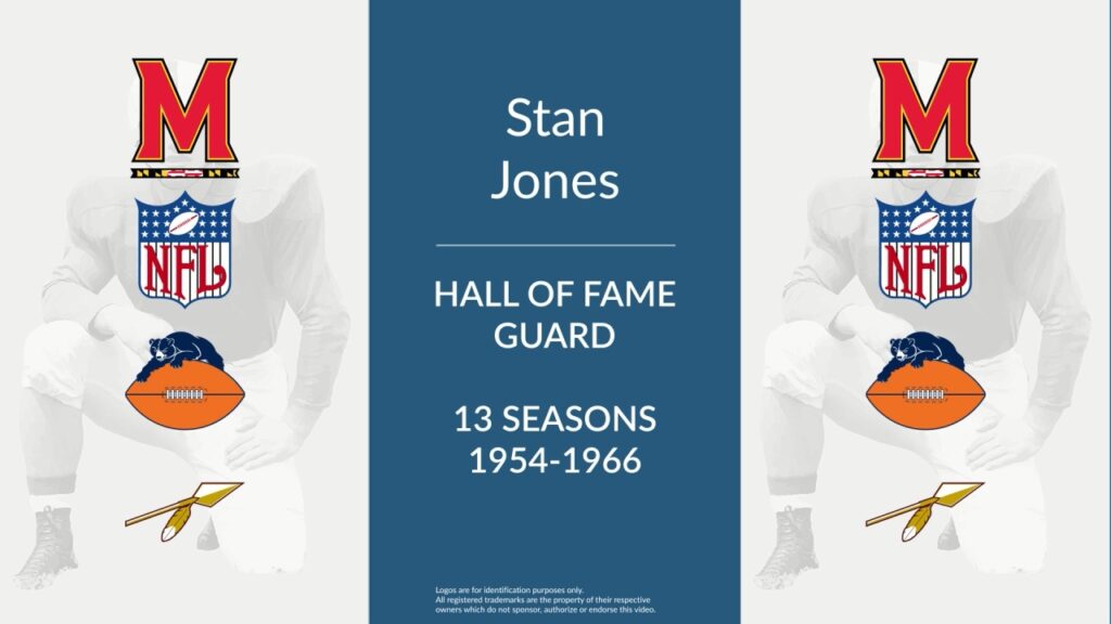 stan jones hall of fame football guard and tackle