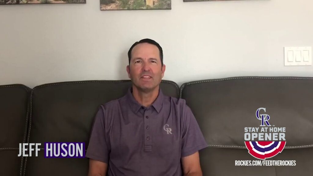 stay at home opener feed the rockies pregame show jeff huson