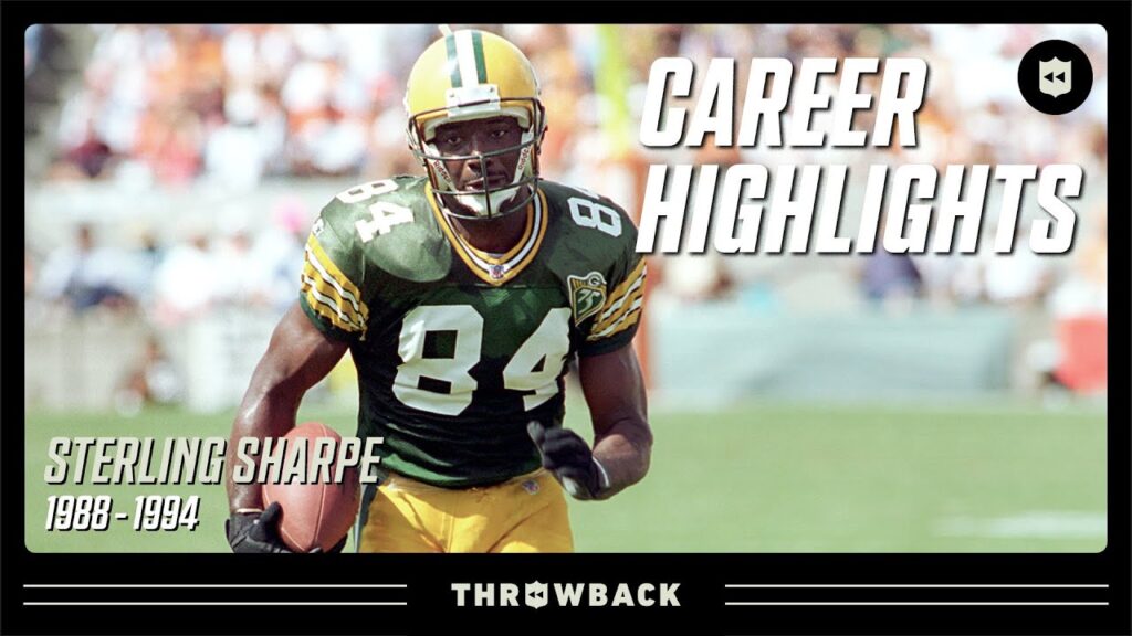 sterling sharpe the forgotten legend no one could cover career highlights nfl legends