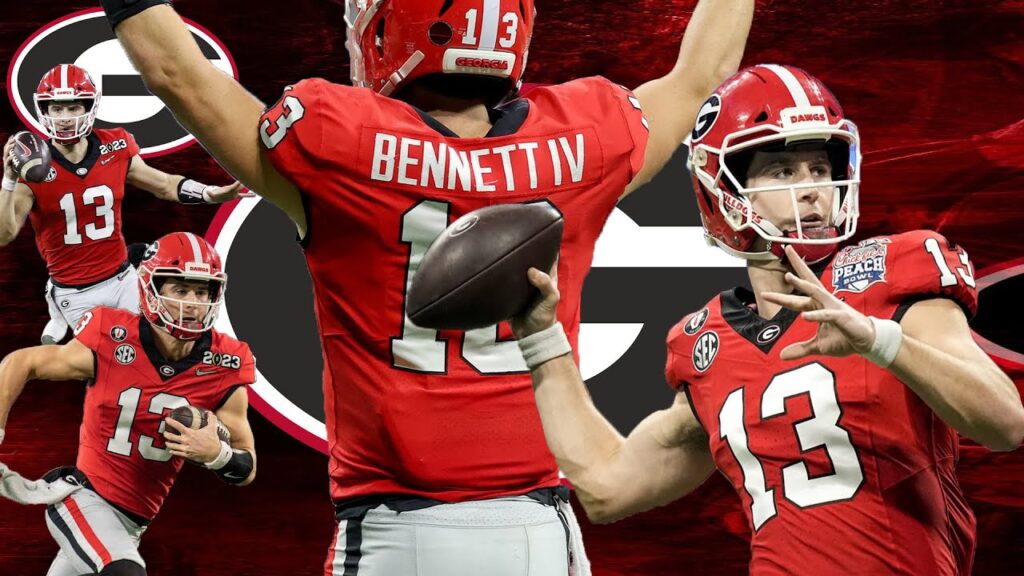 stetson bennett iv highlights full career highlights georgia bulldogs qb 2019 2022