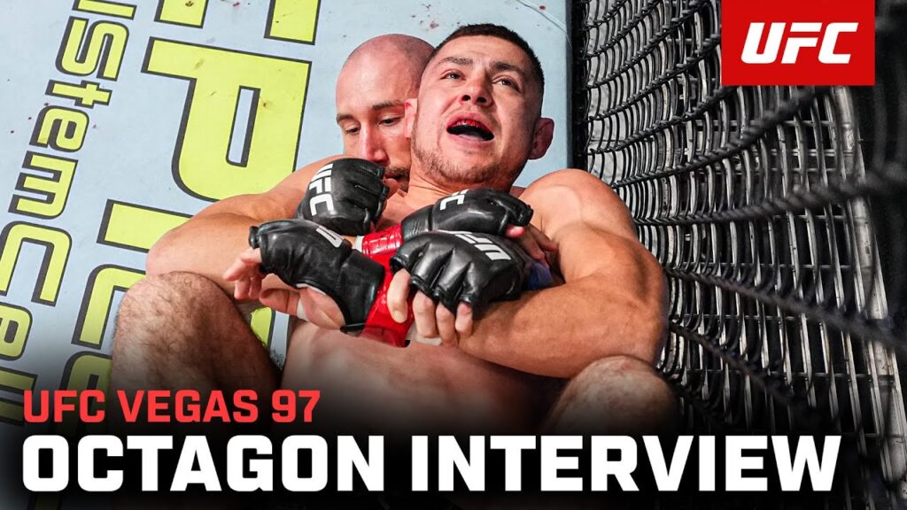 steve garcia octagon interview ufc vegas 97